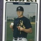 2005 Topps Update Philip Hughes New York Yankees Rookie