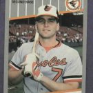 1989 Fleer Bill Ripken Black Box Baltimore Orioles