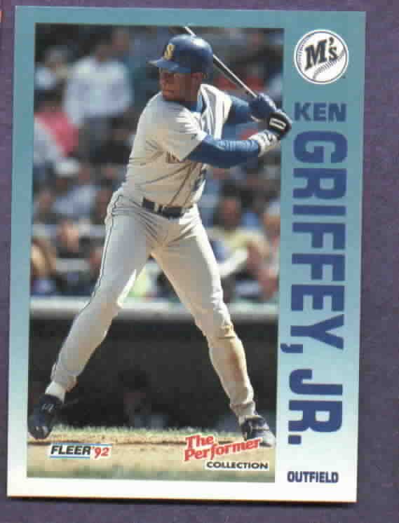 1992 Fleer The Performer Collection Ken Griffey Jr. Mariners Citgo 7-11 ...