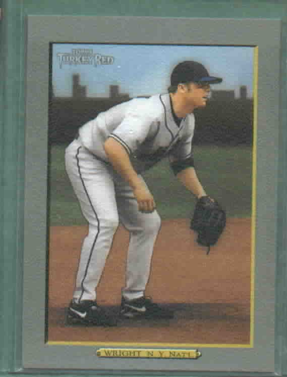 2005 Topps Turkey Red David Wright New York Mets
