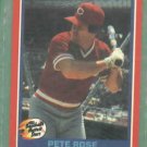 1987 Fleer Baseballs Hottest Stars Pete Rose Cincinnati Reds Oddball