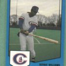 1989 Pro Cards Bernie Williams Columbus Clippers Yankees Rookie