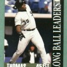 1994 Donruss Long Ball Leaders Frank Thomas Chicago White Sox