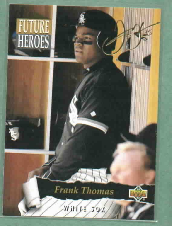 1993 Upper Deck Future Heroes Frank Thomas Chicago White Sox