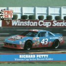 1991 Pro Set Racing Richard Petty Nascar