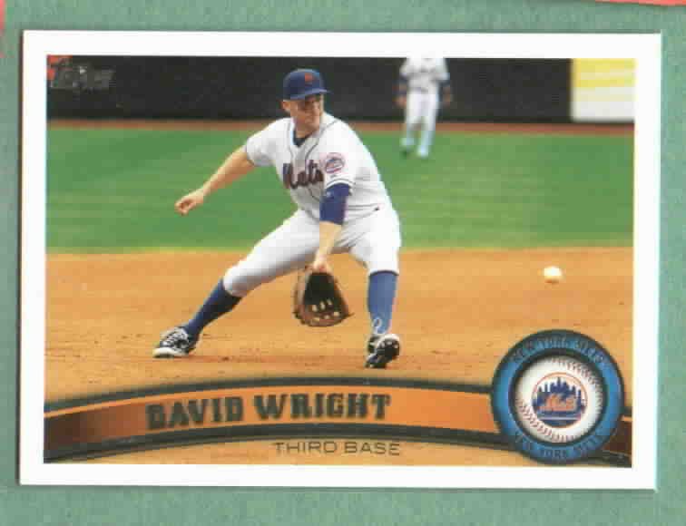2011 Topps David Wright New York Mets