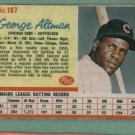 1962 Post George Altman Chicago Cubs # 187