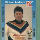 1991 Kmart Michael Andretti Racing Collector Card