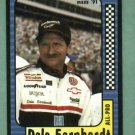1991 Maxx Nascar Racing Dale Earnhardt