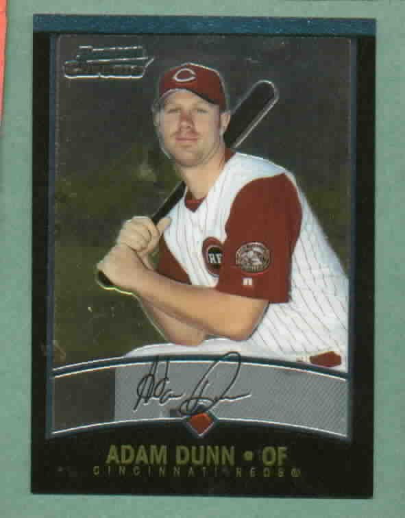 2001 Bowman Chrome Adam Dunn Cincinnati Reds White Sox Rookie