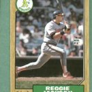 1987 O Pee Chee Reggie Jackson Oakland A's # 300