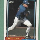 1992 Topps Traded Gary Carter Expos # 22T