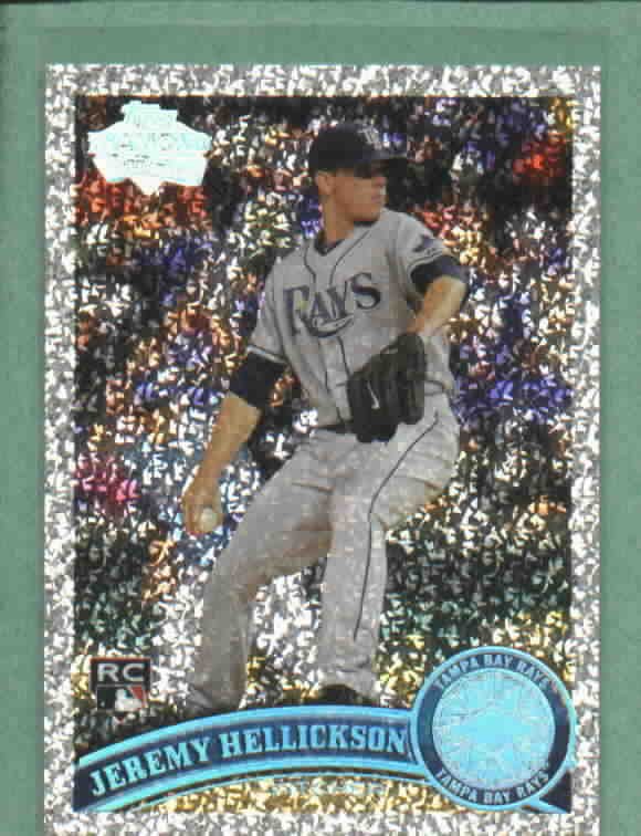 2011 Topps Diamond Anniversary Jeremy Hellickson Tampa Bay Rays Rookie # 165