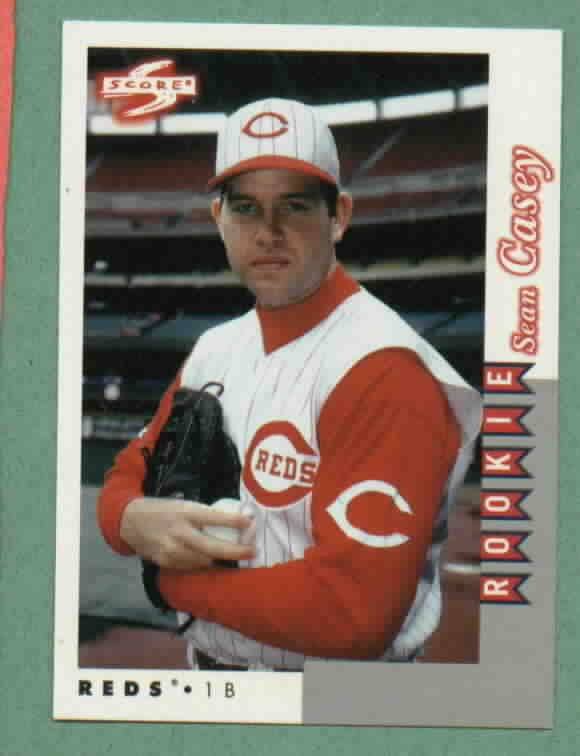 1998 Score Traded Sean Casey Cincinnati Reds Rookie