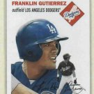 2003 Topps Heritage Franklin Gutierrez Dodgers Mariners #52