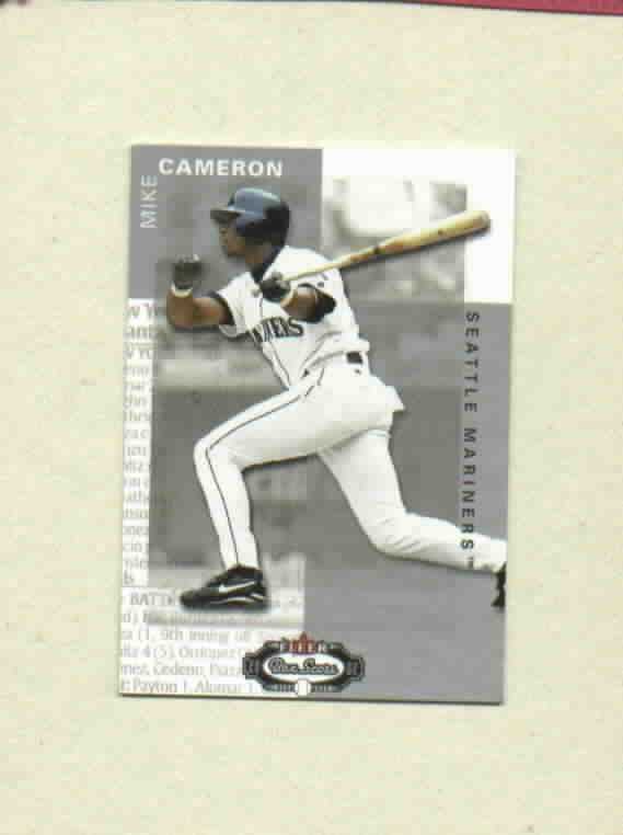 2002 Fleer Box Score Mini Mike Cameron Seattle Mariners