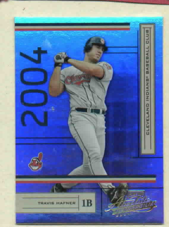 2004 Playoff Absolute Travis Hafner Cleveland Indians #D/1349