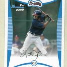 2008 Bowman Quentin Davis Atlanta Braves Rookie