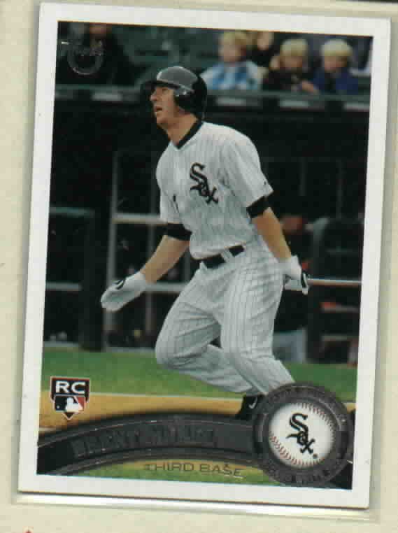 2011 Topps Target Retro Logo Brent Morel Chicago White Sox rookie