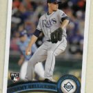 2011 Topps Jeremy Hellickson Tampa Bay Rays Rookie