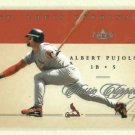2004 Fleer Classic Clippings Albert Pujols St Louis Cardinals # 17