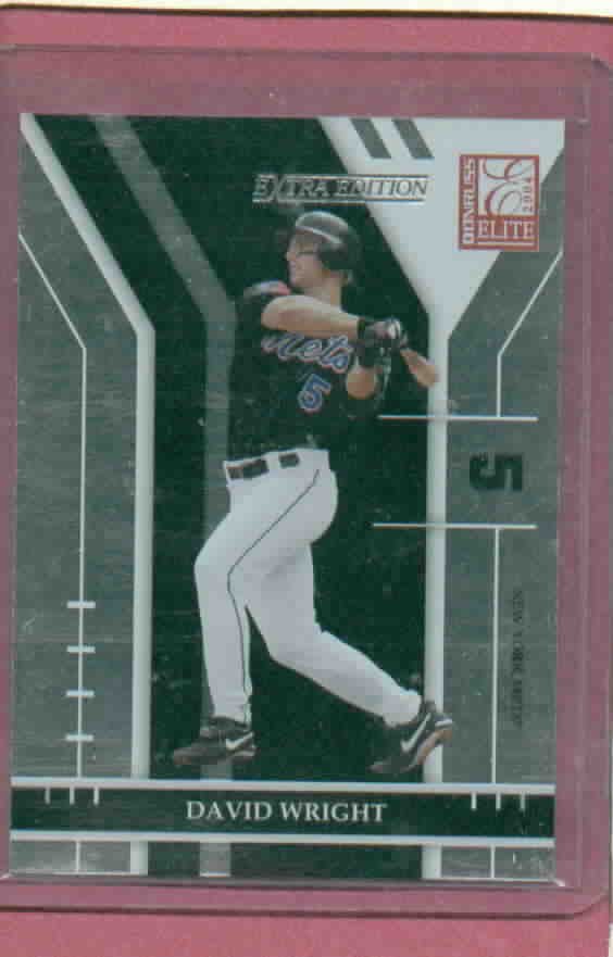 2004 Donruss Elite Extra Edition David Wright New York Mets # 121