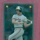 1986 Topps Silver Sticker Cal Ripken Jr Baltimore Orioles # 159 Oddball