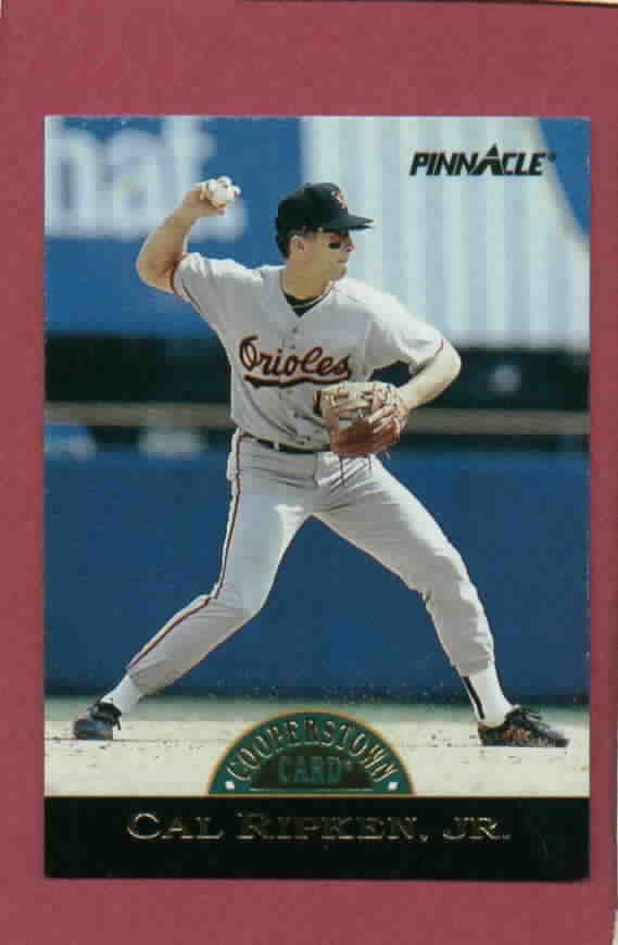 1993 Pinnacle Cooperstown Collection Cal Ripken Jr Baltimore Orioles # 17