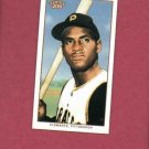 2002 Topps 206 Mini Polar Bear Roberto Clemente Pittsburgh Pirates # 438