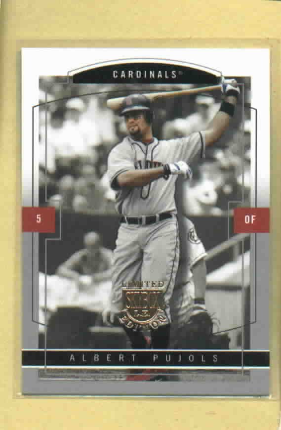 2004 Skybox Limited Edition Albert Pujols St Louis Cardinals # 15