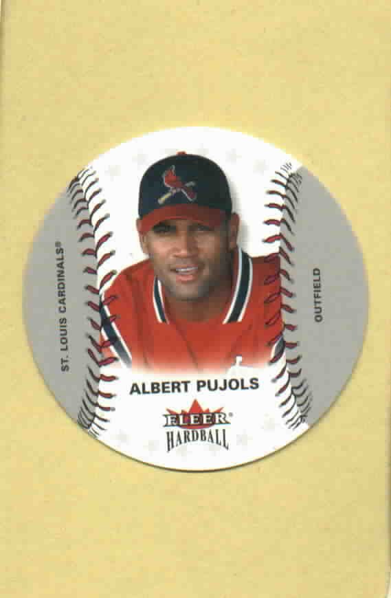2003 Fleer Hardball Albert Pujols St Louis Cardinals # 43