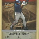 2003 Fleer Authentix Balcony Jose Vidro Expos # 18 #D 4/250