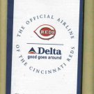 2005 Cincinnati Reds Pocket Schedule Delta Airlines