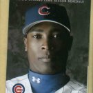 2007 Chicago Cubs Pocket Schedule Alfonso Soriano