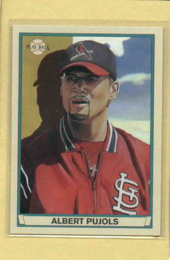 2003 Upper Deck Play Ball Albert Pujols St Louis Cardinals # 65