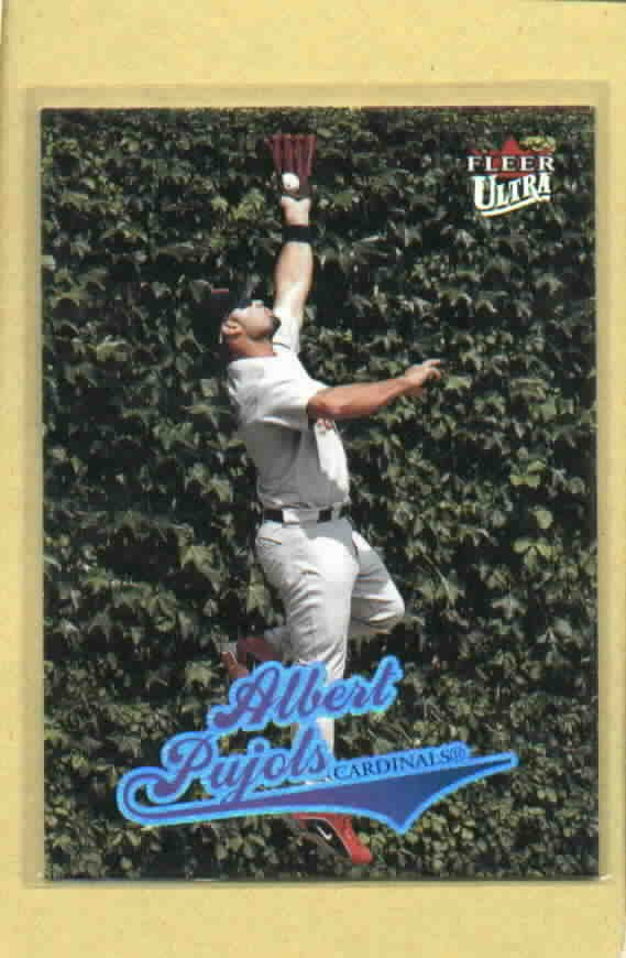 2004 Fleer Ultra Albert Pujols St Louis Cardinals # 71