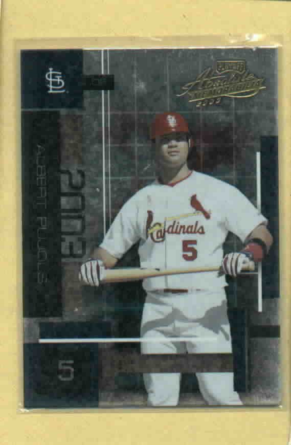 2003 Playoff Absolute Memorabilia Albert Pujols St Louis Cardinals # 10
