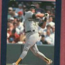 1992 Classic Games Jose Canseco Baseball Card Oakland A's Oddball