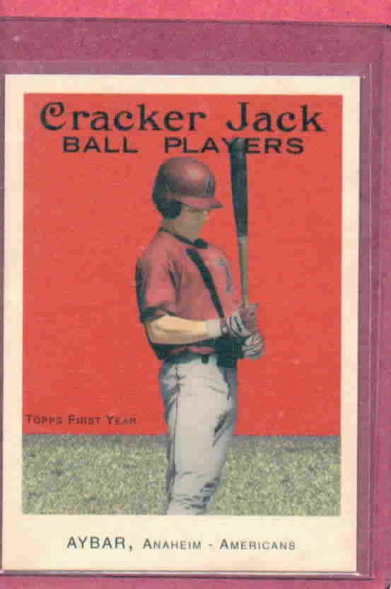 2004 Topps Cracker Jack Erick Aybar Anaheim Angels # 214 SP Rookie