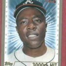 1999 Topps Magic Moments Hank Aaron 3000th Hit Atlanta Braves # 237
