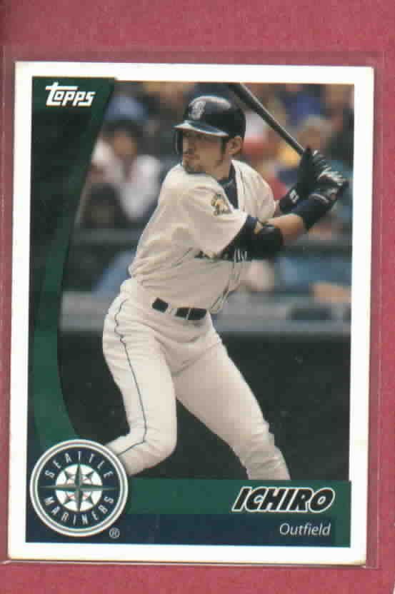 2002 Topps Post Ichiro Seattle Mariners Oddball #9