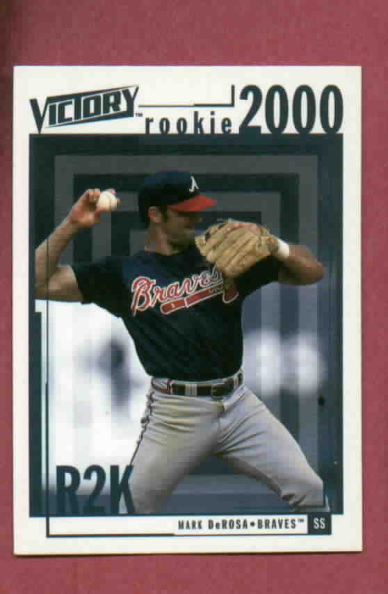 2000 Upper Deck Victory Mark DeRosa Atlanta Braves Rookie # 339