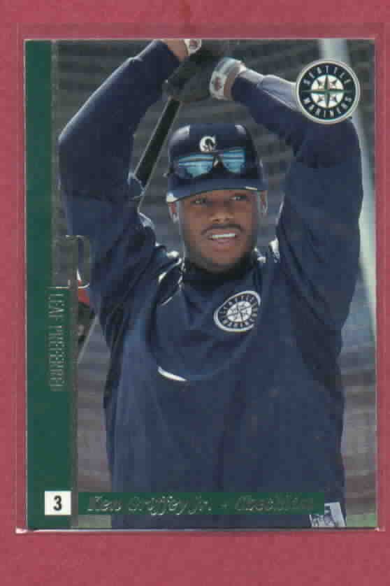 1996 Leaf Preferred Checklist Ken Griffey Jr Seattle Mariners # 149