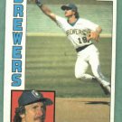 1984 Topps Robin Yount Milwaukee Brewers # 10