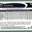 2012 Topps Dee Gordon ERROR NO SECOND BASE Los Angeles Dodgers # 161