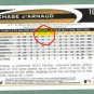 2012 Topps Gold SP Chase D' Arnaud Pittsburgh Pirates # 102 ERROR No Second Base
