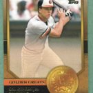 2012 Topps Golden Greats Cal Ripken Jr. Baltimore Orioles # GG-42