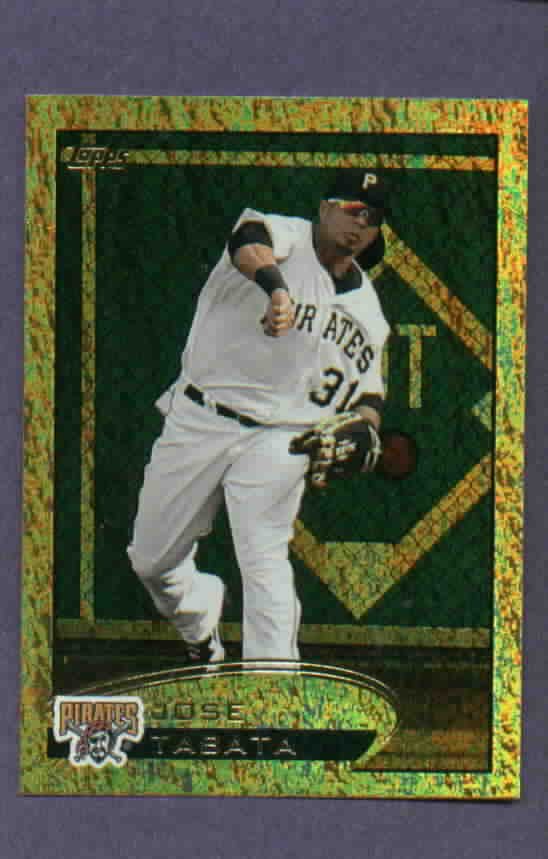 2012 Topps Gold Jose Tabata Pittsburgh Pirates # 236
