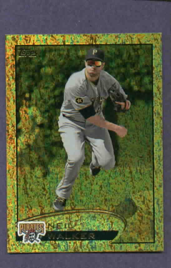 2012 Topps Gold Neil Walker Pittsburgh Pirates # 25