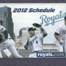 2012 Kansas City Royals Pocket Schedule